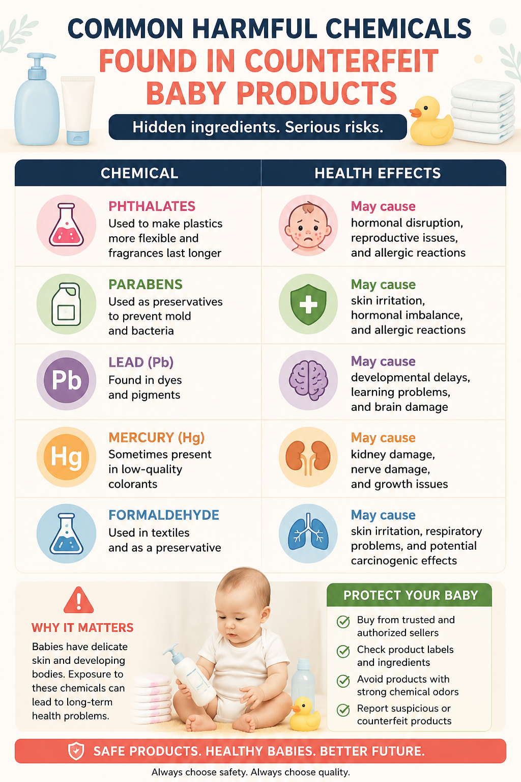 Is Your Baby’s Skincare Product Safe? The Hidden Dangers of Counterfeit Baby Care in Bangladesh