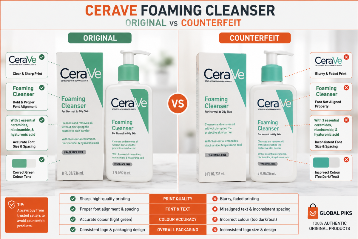 CeraVe Original vs Fake: How to Tell the Difference in Bangladesh